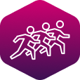 Sportliche Beteiligung für Körper und Seele - Icon Team